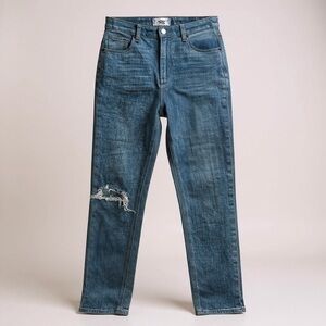 Paige Sarah Slim High Straight Leg Jeans